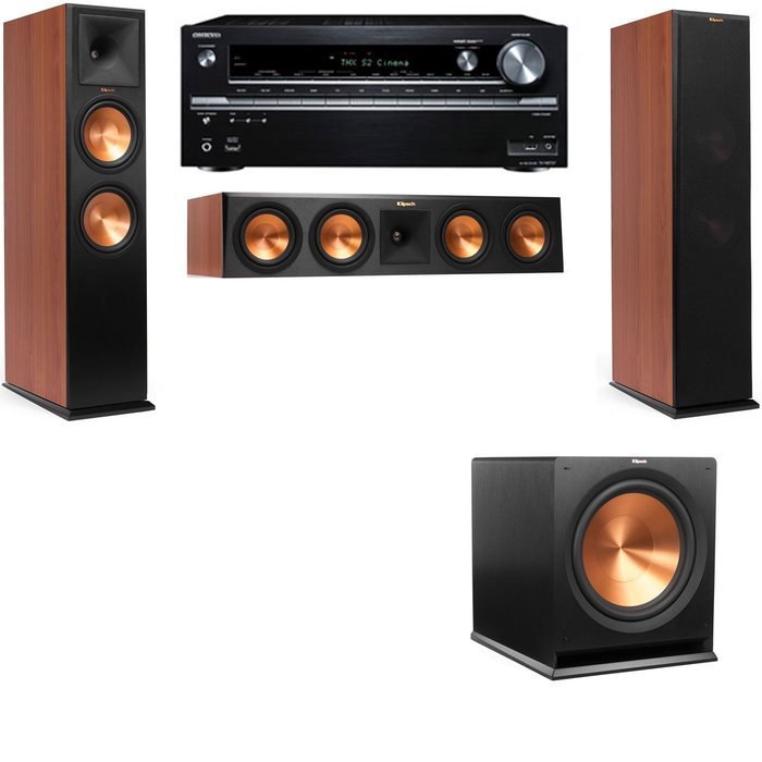 Klipsch RP-280F Tower Speakers CH-RP-250C-3.1-Pioneer Elite SC-85