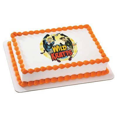 Wild Kratts Edible Icing Image for 6" Round Cake