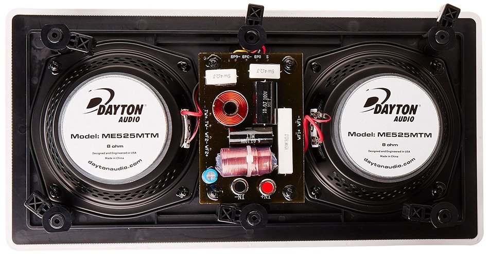 Dayton Audio ME525MTM 5-1/4" Micro-Edge MTM LCRS In-Wall Speaker Each