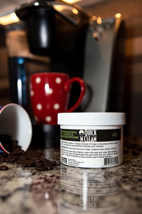 Keurig Machine Cleaner By Quick 'N Clean Coffee (4 Cleaning Cycles, a 2-years Supply!) N5