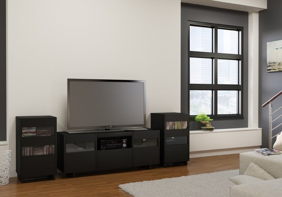 Nuance Audio Tower 102337 from Nexera, Espresso N3