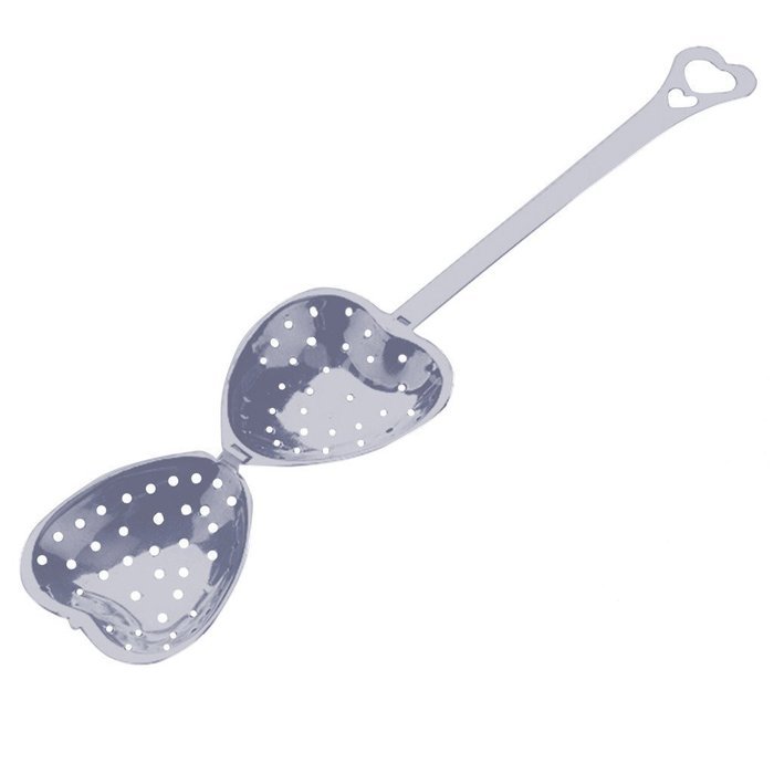 VALINK Stainless Steel Heart Tea Infuser Steeper Strainer Spoon Handle Shower... N4