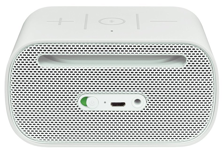 Logitech UE 984-000296 Mobile Boombox Bluetooth Speaker and Speakerphone (White Grill/Light Grey)