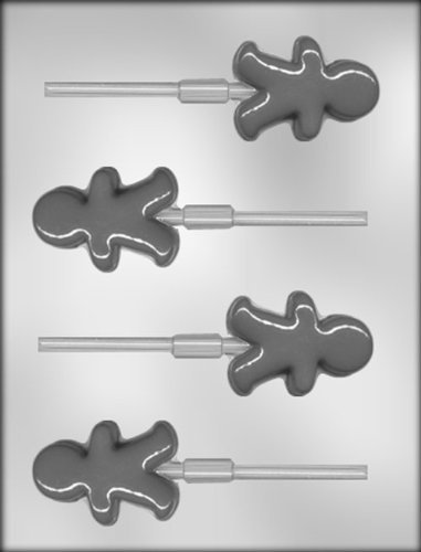 CK Products 2-1/2-Inch Gingerbread Man Chocolate Mold