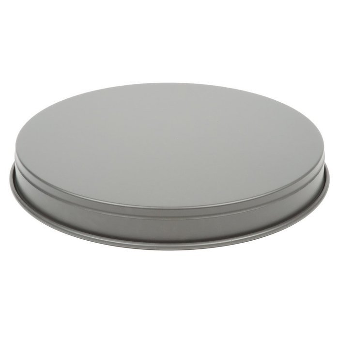 American Metalcraft HC5016 16" x 2" Hard Coat Anodized Aluminum Straight Sided Pizza Pan