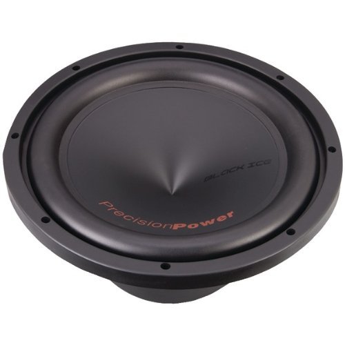 PRECISION POWER BI.124 Black Ice Series Subwoofer (500W,12", Dual 4_)