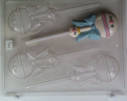 Baby Rattle B004 Baby Chocolate Candy Mold