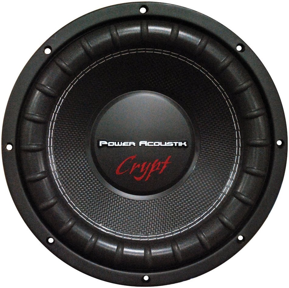 POWER ACOUSTIK CW2-124 Crypt Series Dual Subwoofer (12", 2,000-Watt, 4