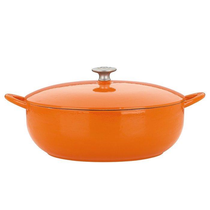 Mario Batali by Dansk Enameled Cast Iron Pizza Pan and Griddle, 12-Inch ...