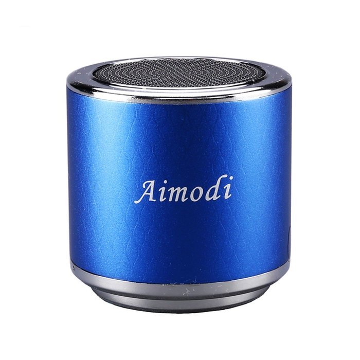 E-SDS Portable Speaker Loudspeakers Mini Hifi Sound Box Boombox with FM Radio Black