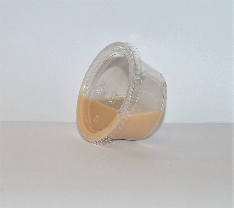 PARA 3.25 oz Plastic Souffle Portion Cup with lids, Clear, 100/Pack