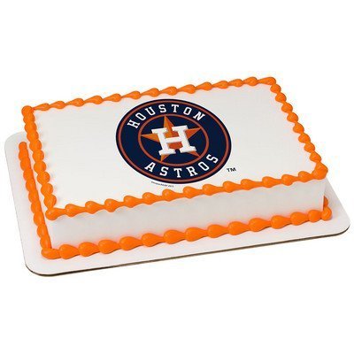 Houston Astros Licensed Edible Cake Topper #34931