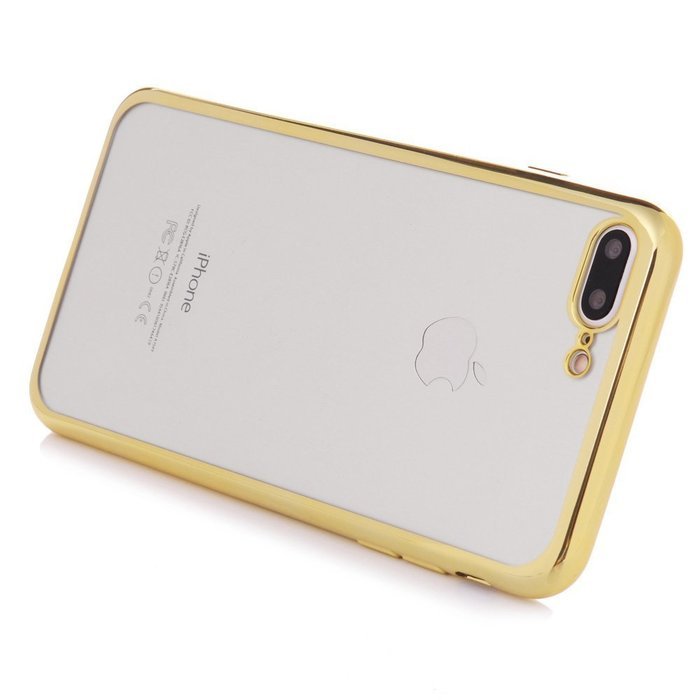 Badalink iPhone 7 Plus Case (5.5") Electroplated Plating Soft TPU Shockproof Flexible Easy Grip Crystal Clear... N32