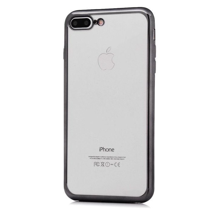 Badalink iPhone 7 Plus Case (5.5") Electroplated Plating Soft TPU Shockproof Flexible Easy Grip Crystal Clear... N35