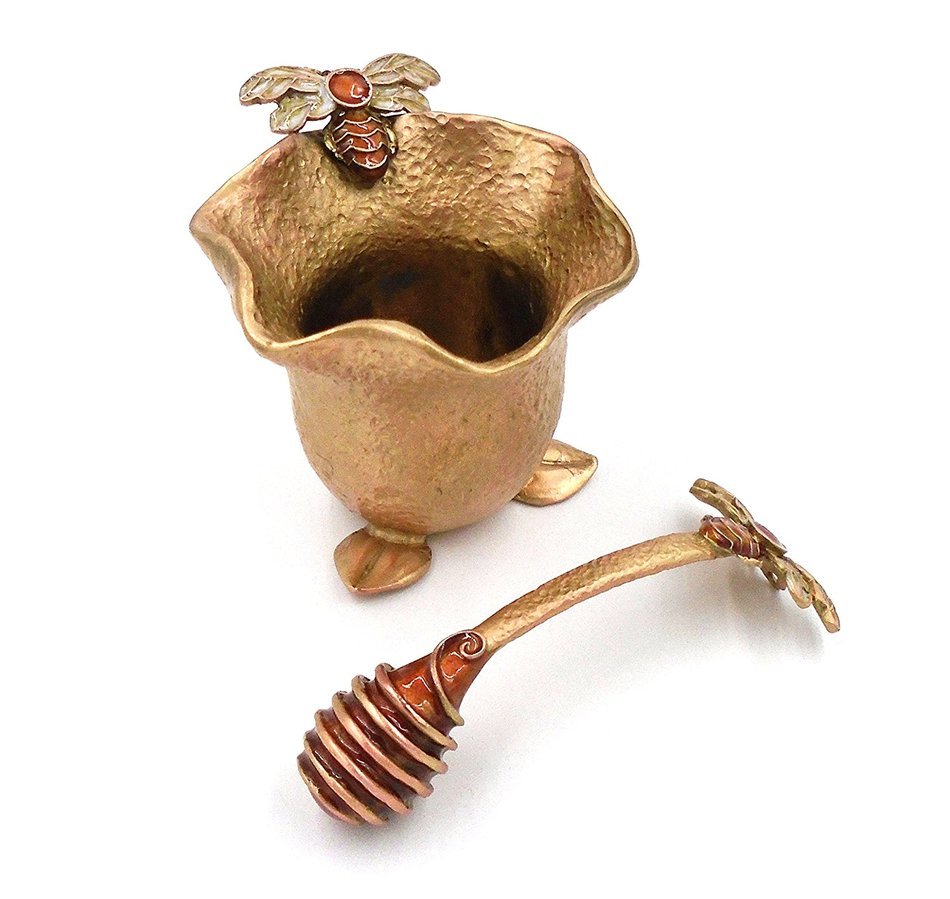 "Bee" Honey Dip Bowl by Heritage Museum Jewelry Replicas N2