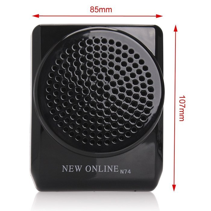 New Online Waistband Tour Teacher Voice Amplifier Portable Microphone Speaker N74 N5