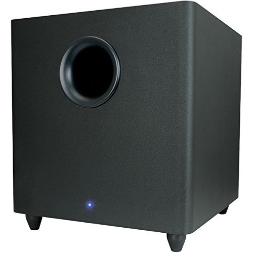 New ARCHITECH AB-800 8" 100-Watt Down-Firing Subwoofer with Wireless Receiver