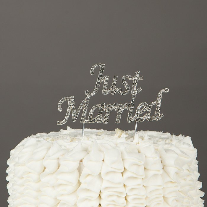 Happily Ever After Wedding Cake Topper, Gold Fairytale Princess Decoration (Happily Ever After - Gold) N23