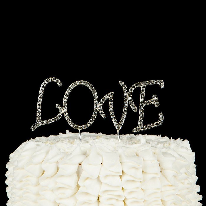 Happily Ever After Wedding Cake Topper, Gold Fairytale Princess Decoration (Happily Ever After - Gold) N26