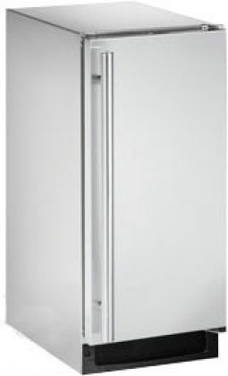 U-Line UCLR1215SOD00B Outdoor 1000 Series Freestanding Ice Maker with 60 Lbs. in Stainless Steel