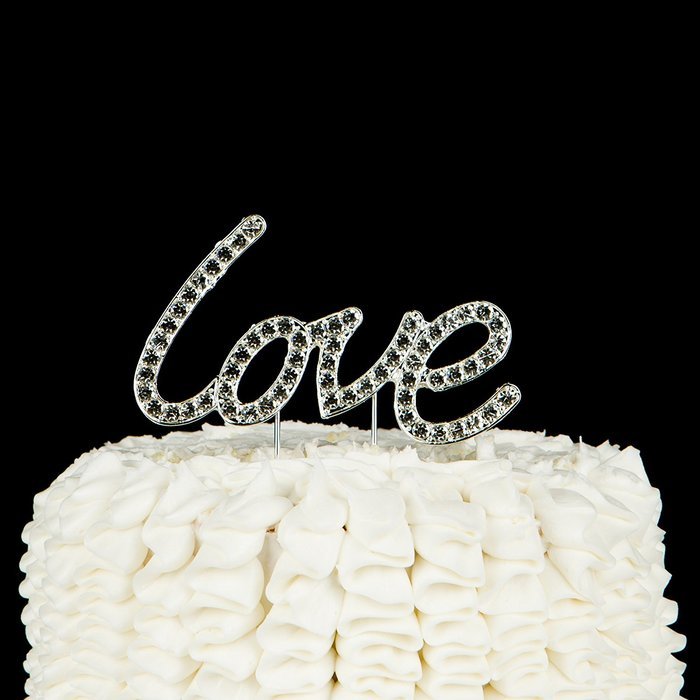 Happily Ever After Wedding Cake Topper, Gold Fairytale Princess Decoration (Happily Ever After - Gold) N31