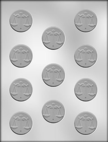 CK Products 1-1/2-Inch Attorney Mint Chocolate Mold
