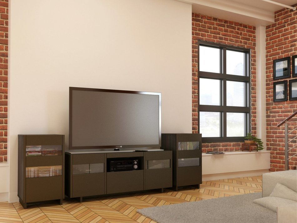 Nuance Audio Tower 102337 from Nexera, Espresso N5