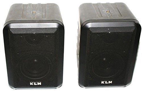 Pair of KLH Model 980 Indoor / Outdoor Speakers - 100W - Tweeter + Woofer N2