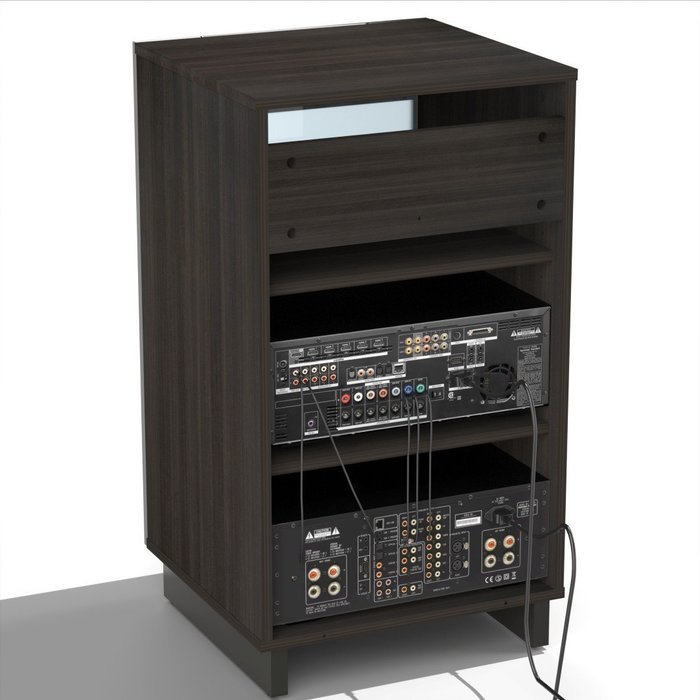 Nuance Audio Tower 102337 from Nexera, Espresso N6