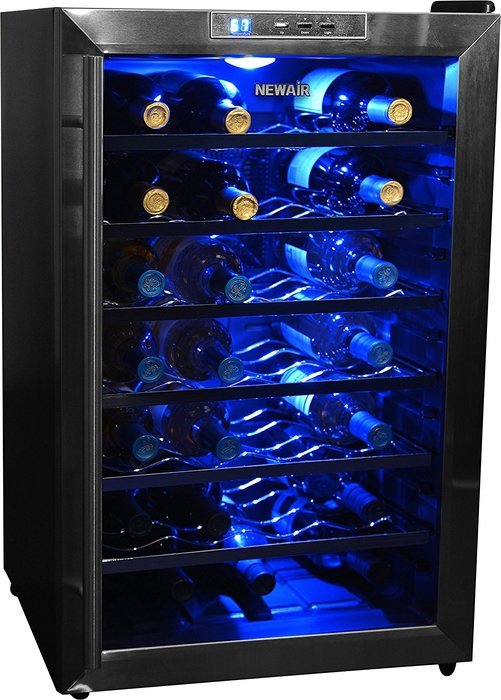 NewAir AW-281E 28 Bottle Thermoelectric Wine Cooler N49