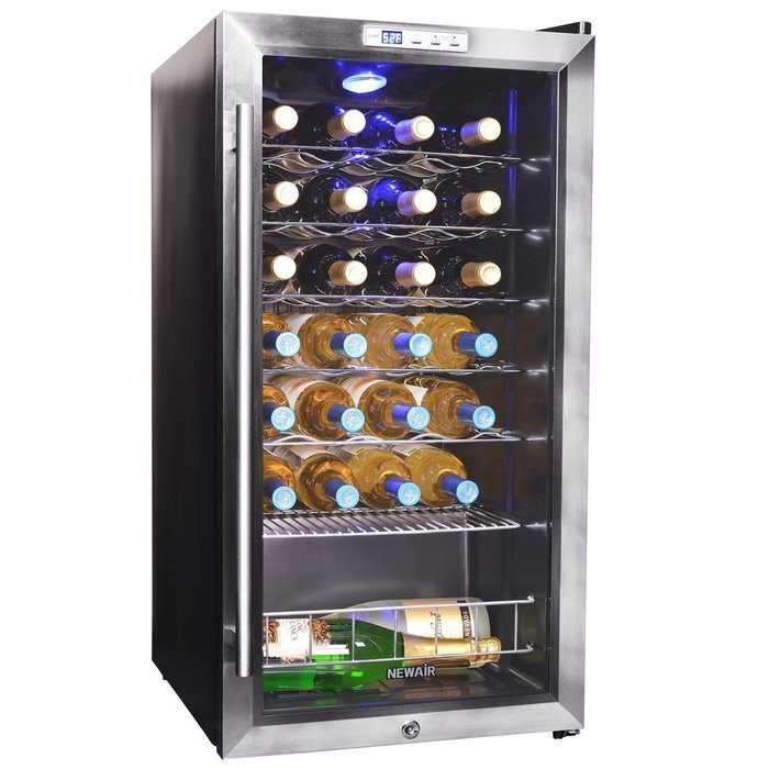 NewAir AW-281E 28 Bottle Thermoelectric Wine Cooler N50