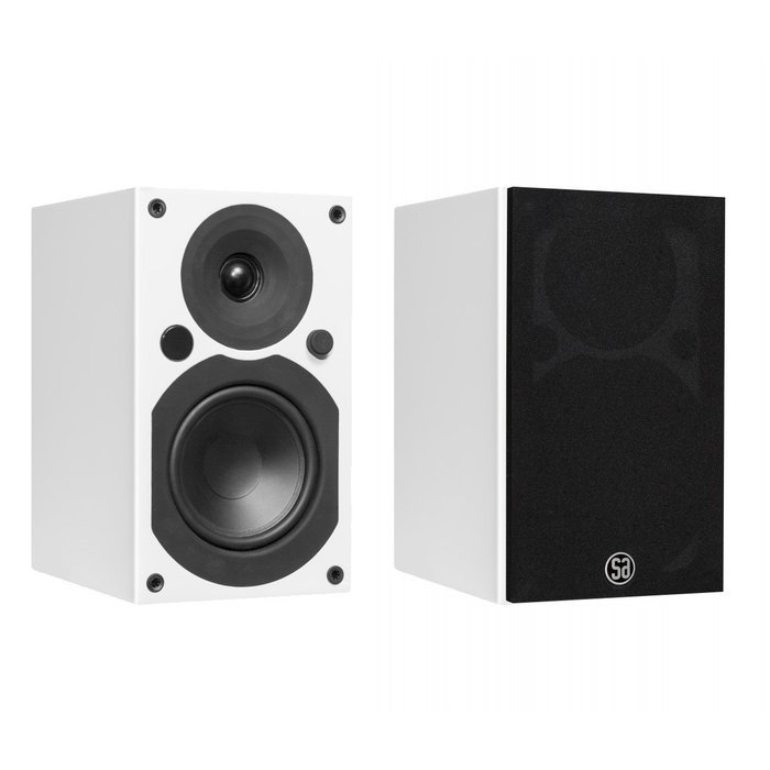 System Audio SA Saxo 5 Active Bookshelf Bluetooth Speakers, 5.11&rdquo; woofer, Multi- Inputs, Digital/Analog, 3.5mm... N4