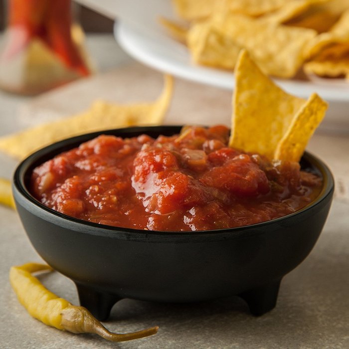 Carlisle 087803 Melamine Molcajete Ramekin, 8-oz. Capacity, 1.63 x 4.50", Black (Case of 48) N2