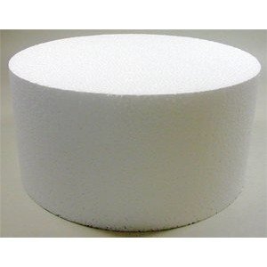 Golda's Kitchen Round Cake Dummy - 12" &times; 4"H