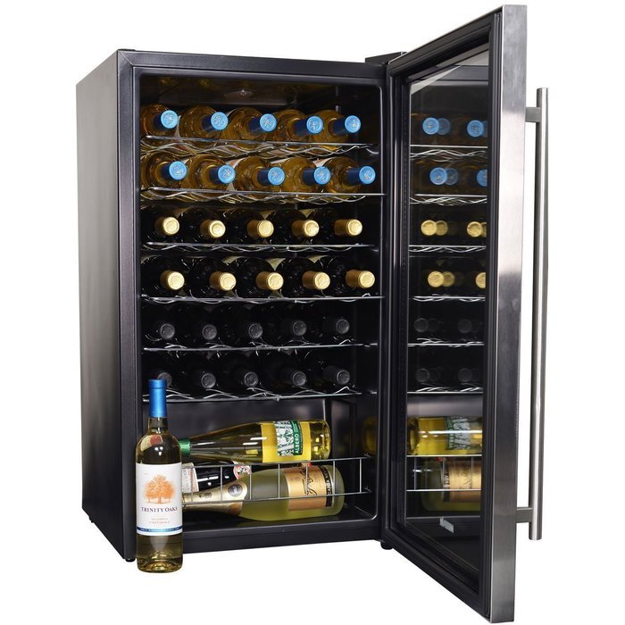 NewAir AW-281E 28 Bottle Thermoelectric Wine Cooler N65