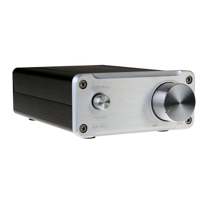 SMSL SA 36A Pro TPA TA AMP HIFI Big Power Digital Integrated Tripath Stereo Amplifier with 12V 3.8A Power Adaptor...