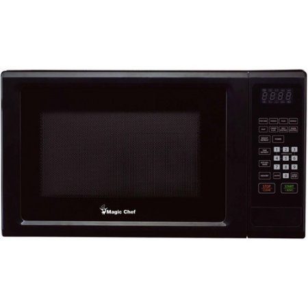 Magic Chef 1.1 cu ft Microwave /Model:MCM1110B /Color: Black N3