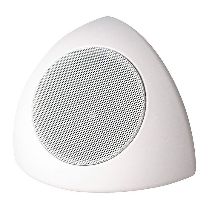 SPECO SMSM4I1W6 4" Corner Mount Modular speaker - White
