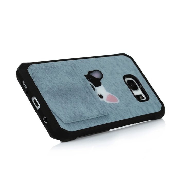Badalink Galaxy S7 Edge Case Shockproof Drop Protection TPU Bumper Frame + Colorful Painting Hard PC Protective... N68
