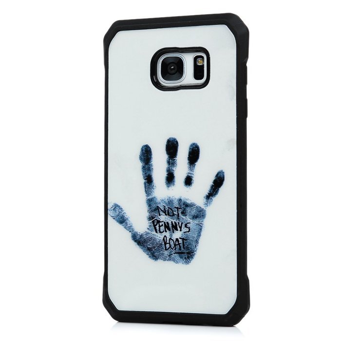 Badalink Galaxy S7 Edge Case Shockproof Drop Protection TPU Bumper Frame + Colorful Painting Hard PC Protective... N72