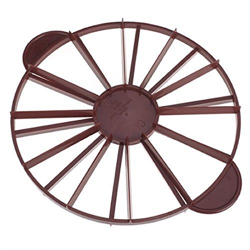 Generic Cake Divider Slice Pie Cake 10 / 12 Piece Equal Portion Marker Divider N2