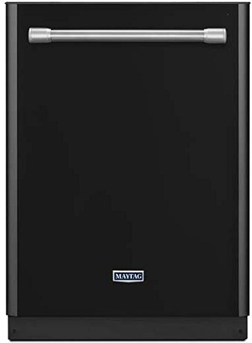 24" 50dBA Built-In Dishwasher with 4-Blade Stainless Steel Chopper Finish: Black