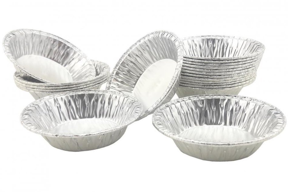 Aluminum Foil Mini Pie Pans 2-15/16" Very Small Pans for Pie/Tart Pans 20 Pcs.