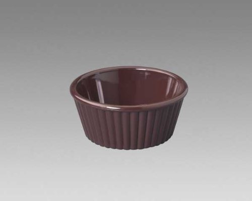 Gessner Smooth Ramekin Brown 4-1/2 oz (Case of 12)