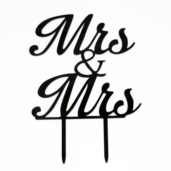 Ecape Acrylic Wedding Cake Topper Wedding Monogram Mr and Mrs Cake Topper With Maple Leaf N12