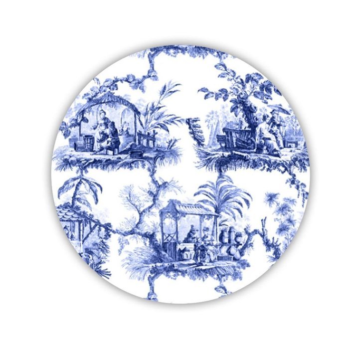 Generic Differently Have With Blue And White Porcelain 2 Cup Coaster Mdf N6