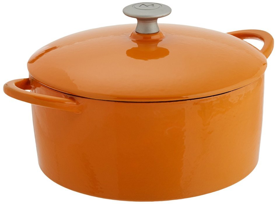 Mario Batali by Dansk Enameled Cast Iron Pizza Pan and Griddle, 12-Inch, Chianti N9
