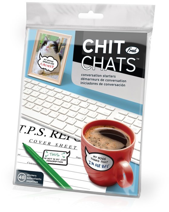 Fred & Friends CHIT CHATS Write-On Paper Cups N8