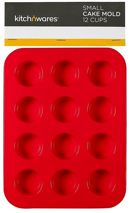Small Silicone Mini Muffin Pans - Non-Stick Bakeware for Muffins, Cakes and Cupcakes - 12 Cups Silicone Mold /... N5