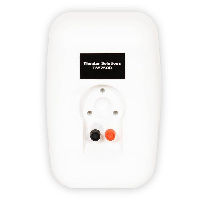 Theater Solutions TS525ODW Indoor or Outdoor Speakers Weatherproof Mountable White 4 Pair Pack N5